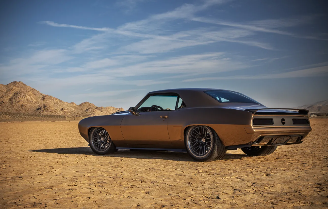 Фото обои Chevrolet, Camaro, SEMA, 2023, Camaro 1969, SEMA 2023