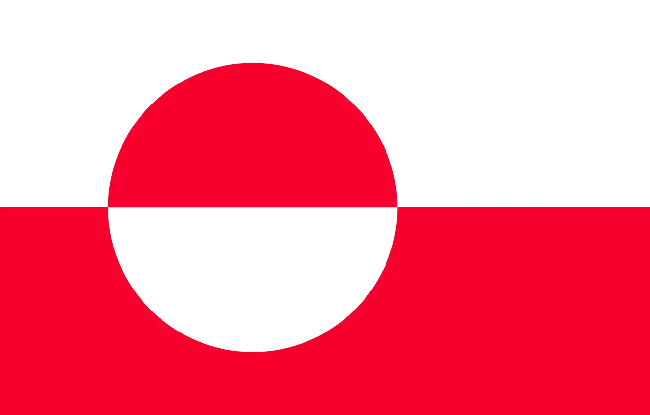 Фото обои флаг, red, white, гренландия, fon, flag, greenland