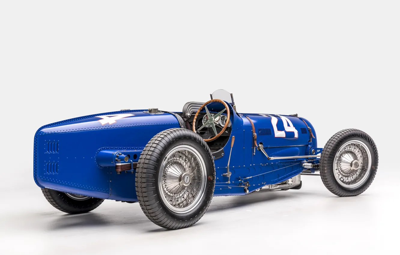 Фото обои Bugatti, Classic, Grand Prix, Classic car, 1933, Type 59, Bugatti Type 59 Grand Prix