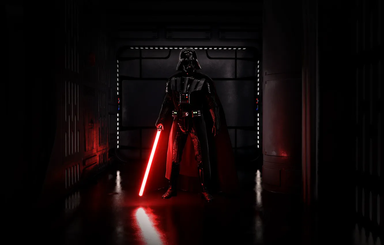 Фото обои Меч, Darth Vader, Electronic Arts, star wars battlefront