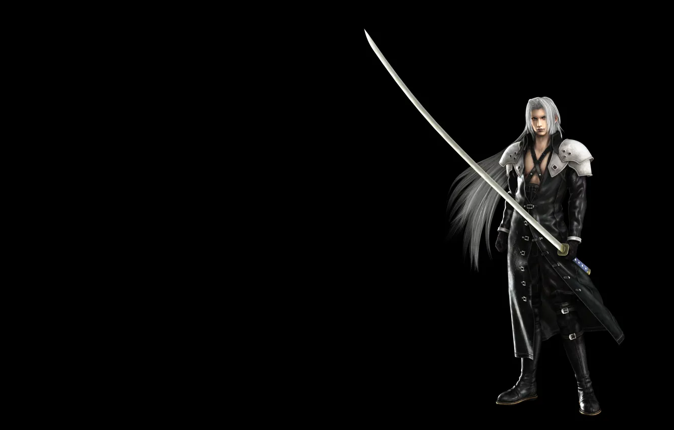 Фото обои аниме, арт, Final Fantasy, финалка, Сефирот, Sephiroth