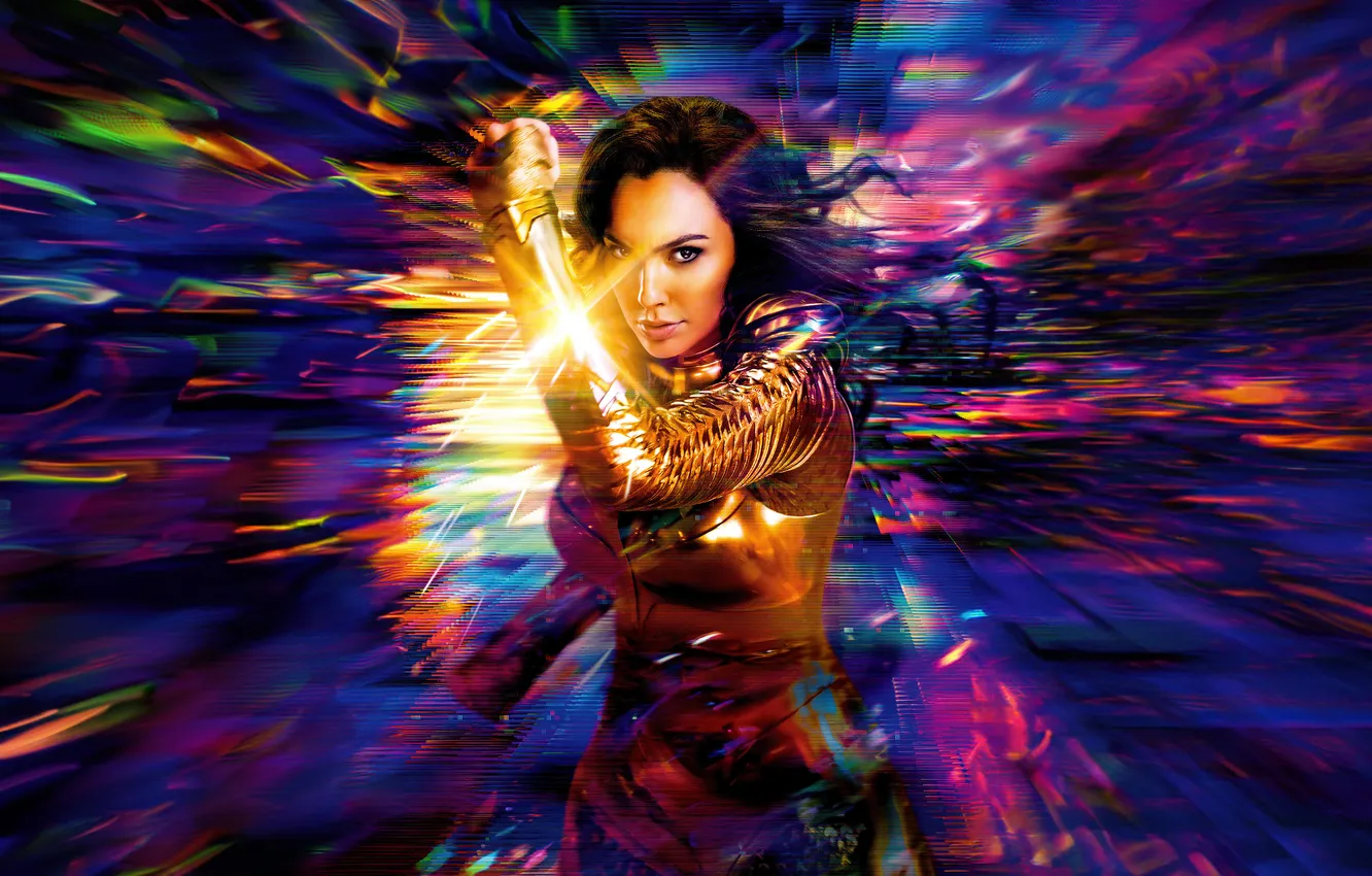 Фото обои фон, костюм, Wonder Woman, постер, комикс, DC Comics, Галь Гадот, Gal Gadot