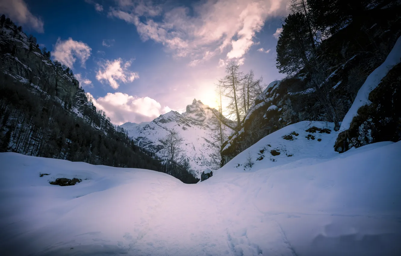 Фото обои Valais, Anniviers, Barma