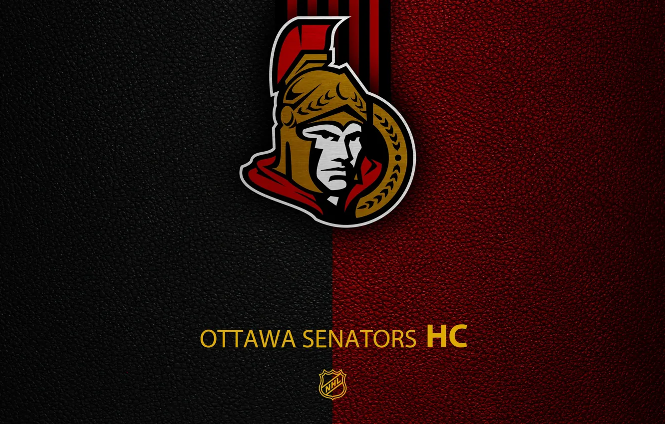 Фото обои wallpaper, sport, logo, NHL, hockey, Ottawa Senators