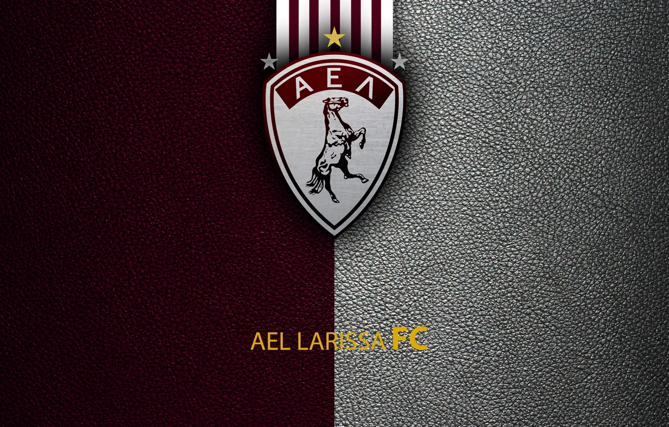 Фото обои wallpaper, sport, logo, football, Greek Super League, AEL Larissa