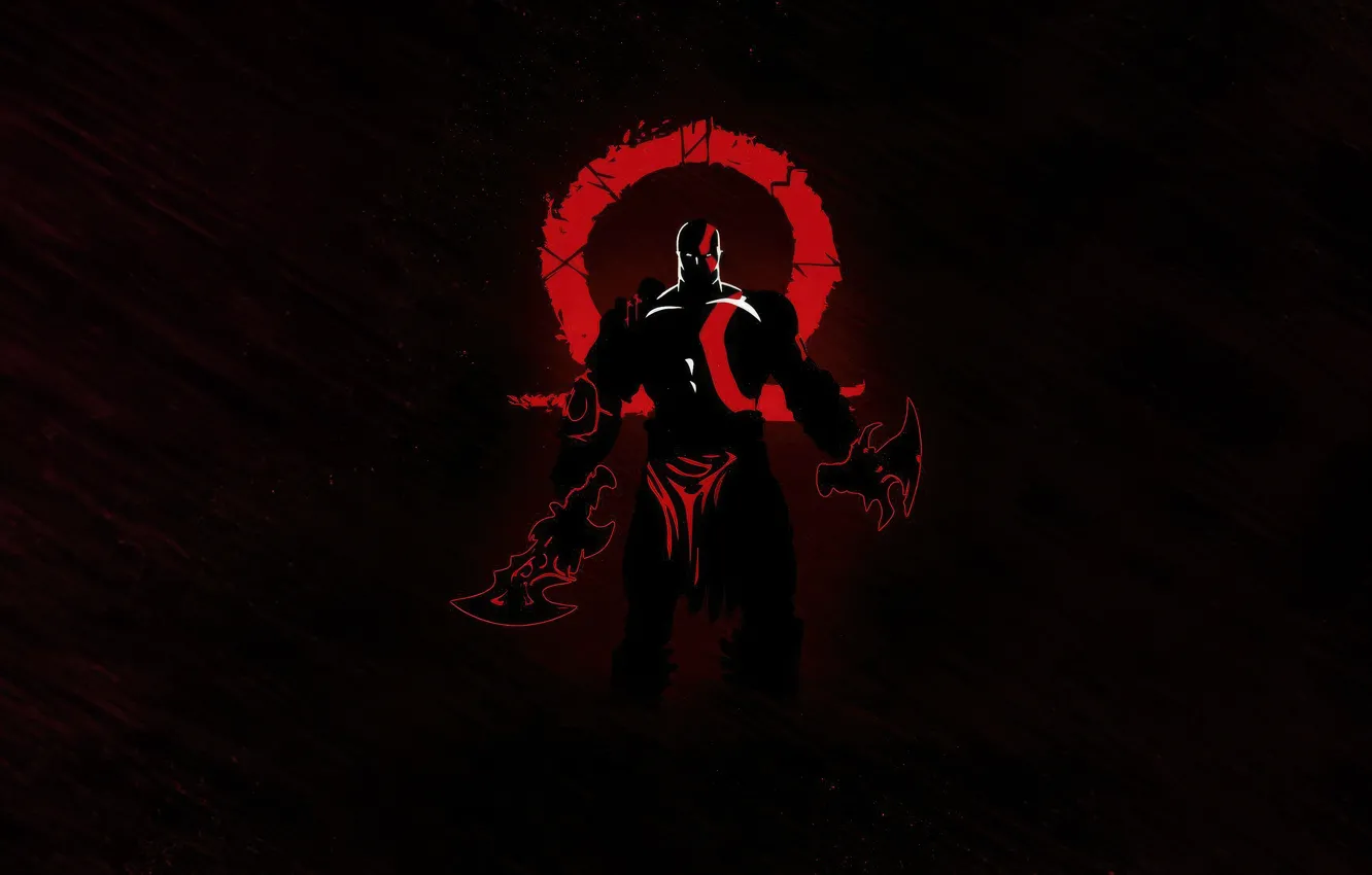 Фото обои god of war, kratos, spartan, vengeance