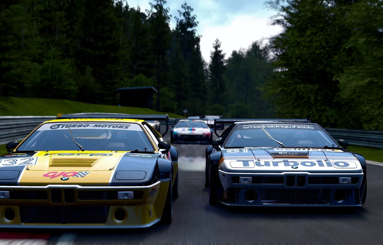 Фото обои Cars, Сидж, Project Cars, BMW M1 Procar
