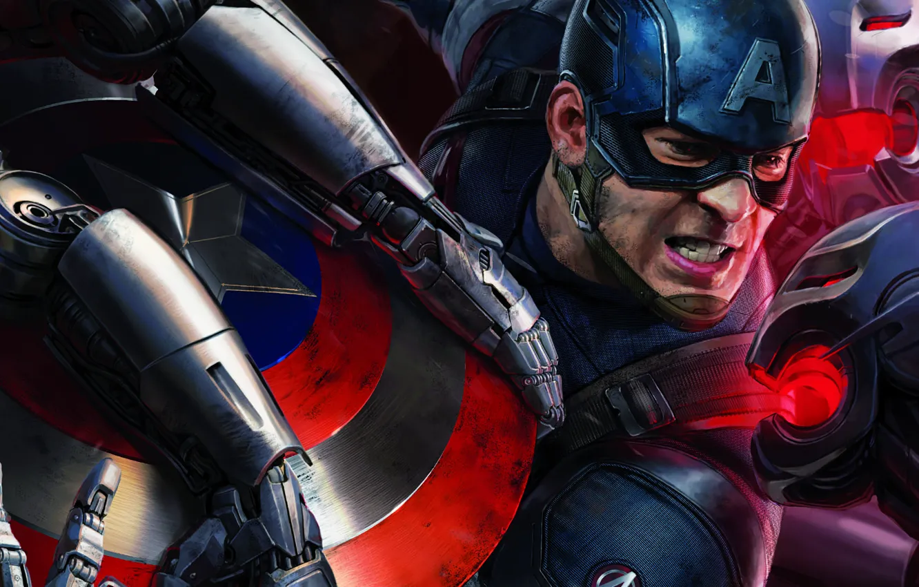 Фото обои Щит, Marvel, Капитан Америка, Captain America, Крис Эванс, Мстители, Avengers, Chris Evans