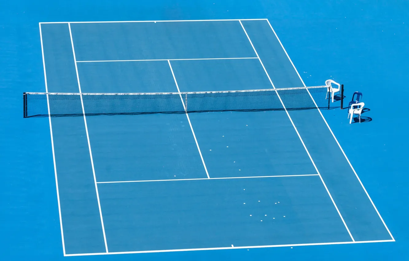 Фото обои спорт, теннис, корт