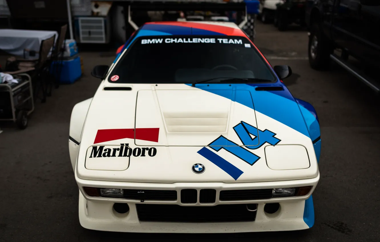 Фото обои Спорткар, BMW M1, Procar Championship