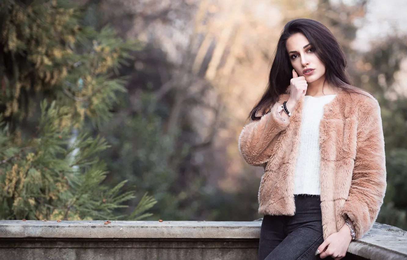 Фото обои лицо, модель, волосы, красотка, Carlotta