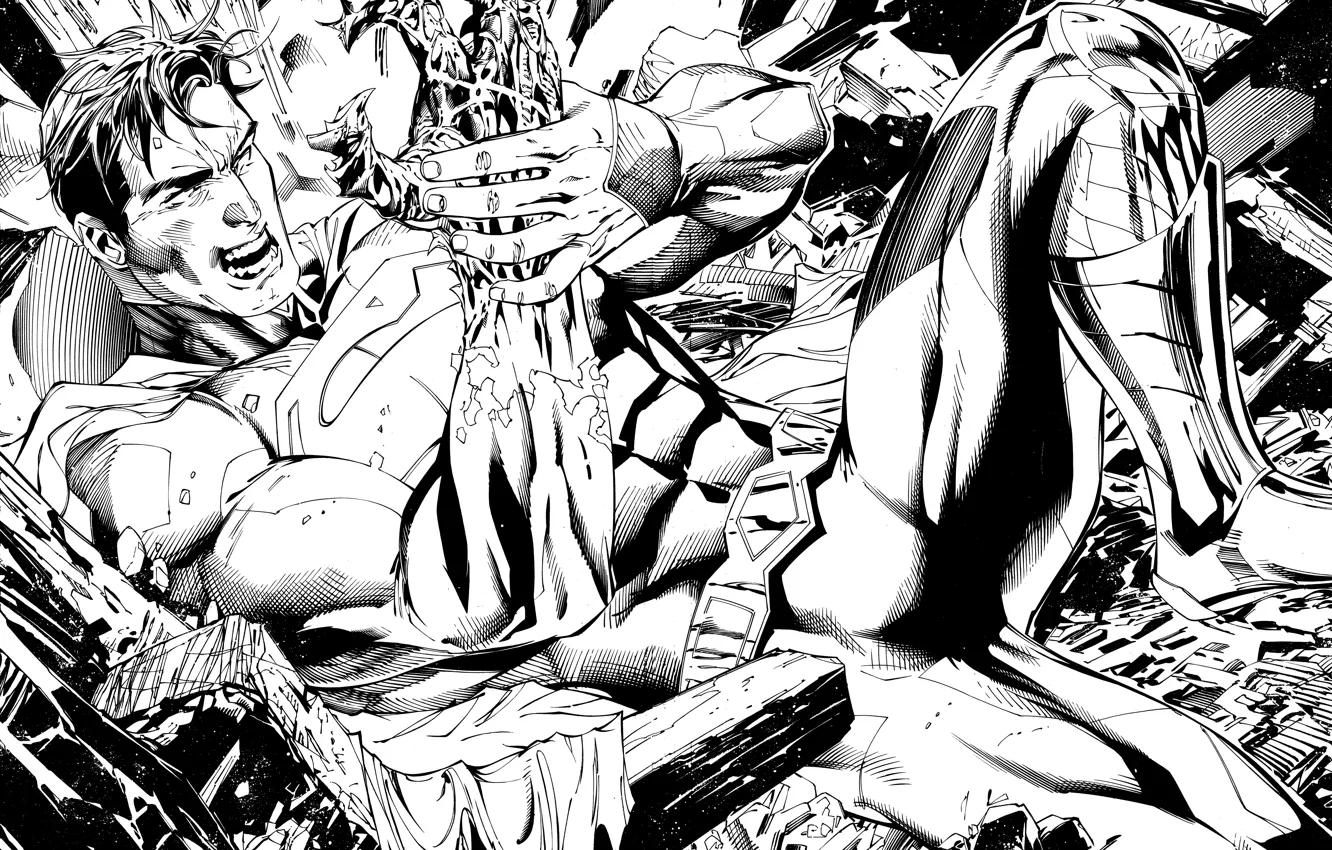 Фото обои Супермен, Superman, Comics