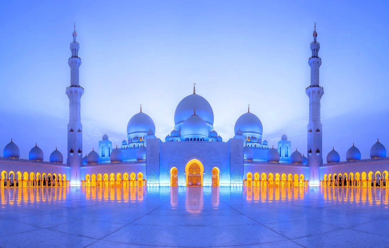 Фото обои Dubai, architecture, Asia, arabic, dome, Arab, arch, arabian