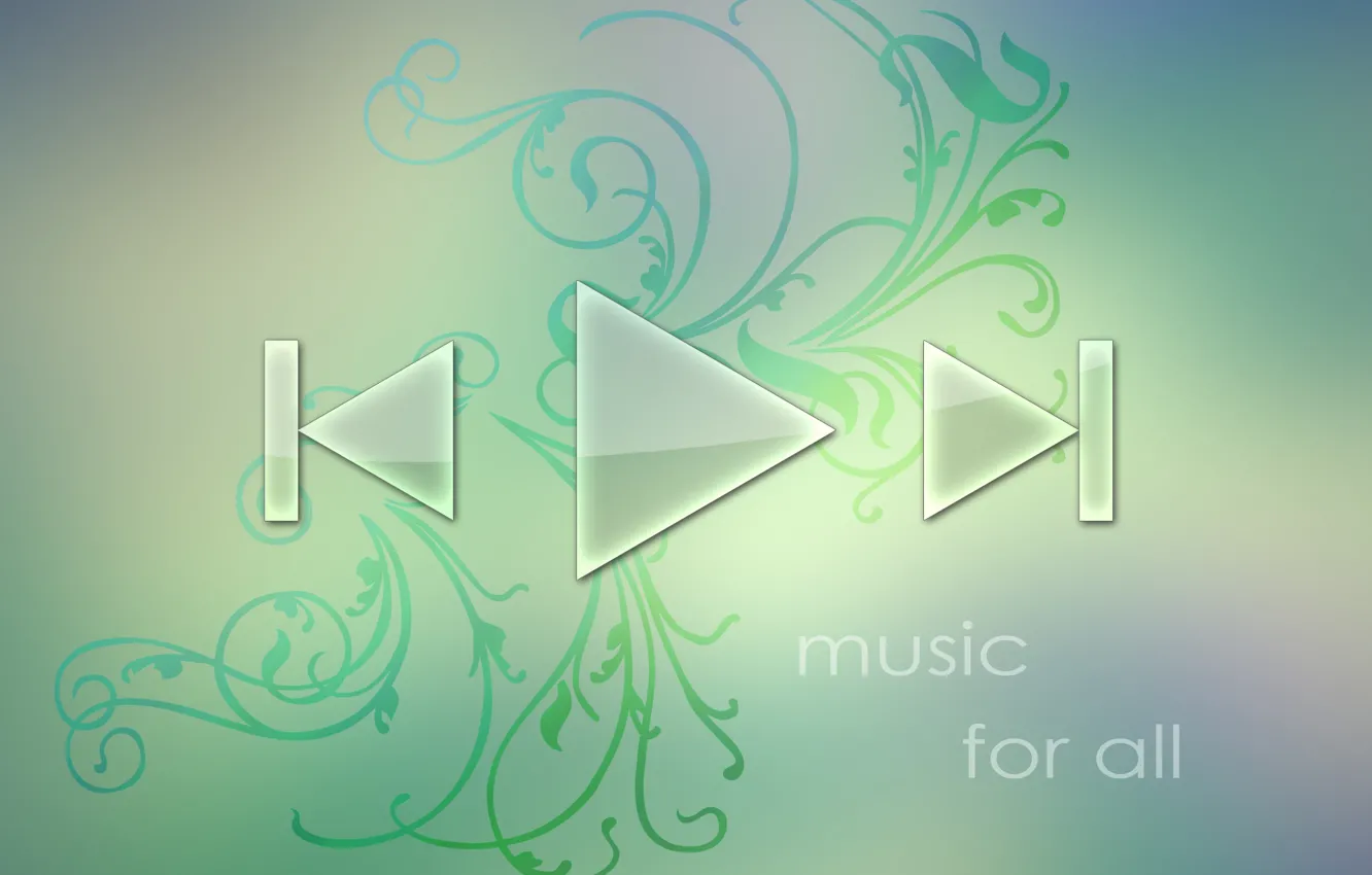Фото обои обои, music, abstract, wallpaper, player, music player