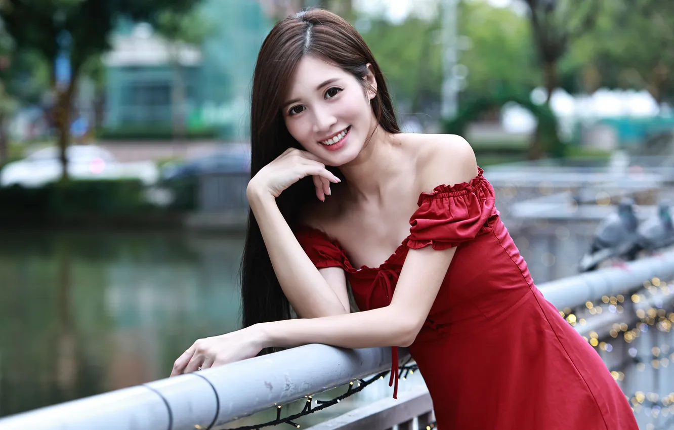 Фото обои girl, sexy, asian