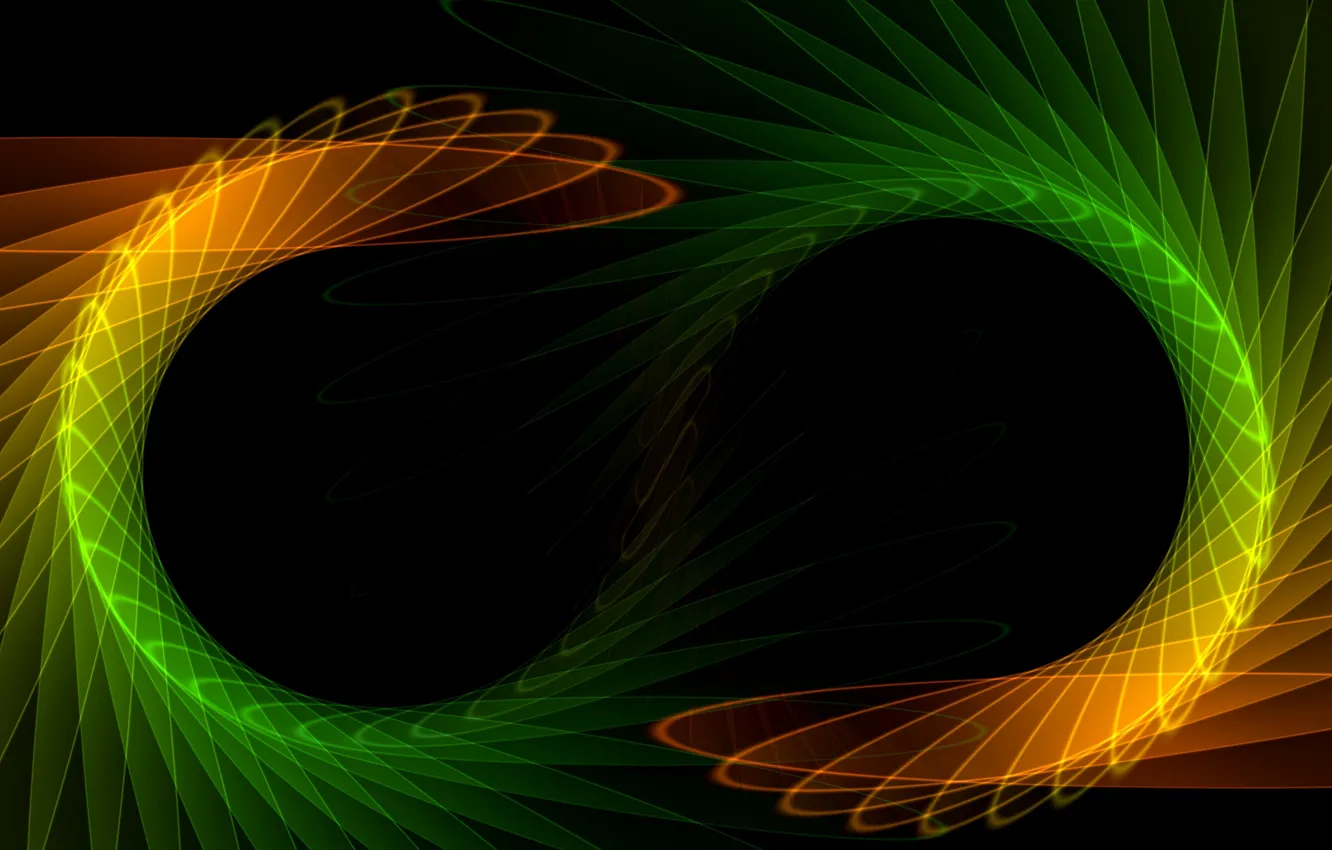 Фото обои линии, узор, краски, симметрия