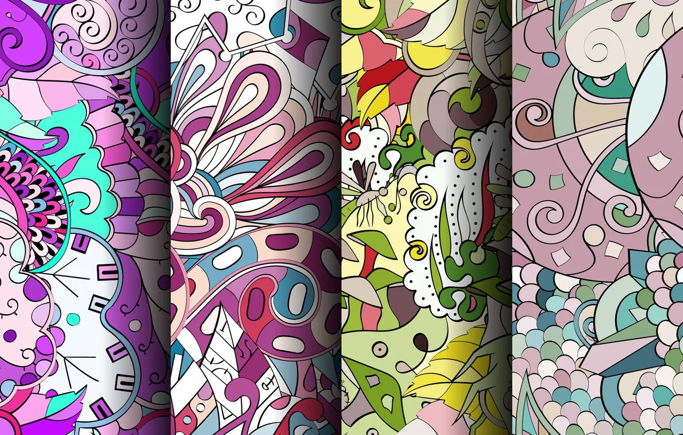 Фото обои фон, узор, текстура, colorful, patterns, seamless