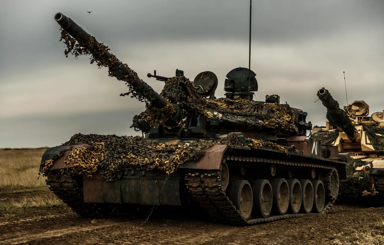 Фото обои дуло, средний танк, румынский, TR-85