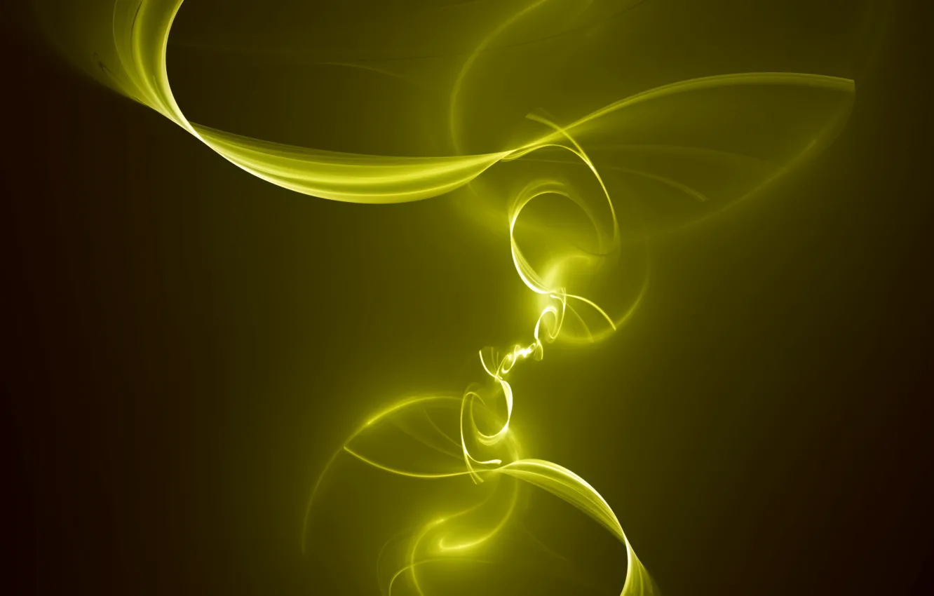 Фото обои свет, линии, желтый, абстракция, зеленый, цвет, зигзаг