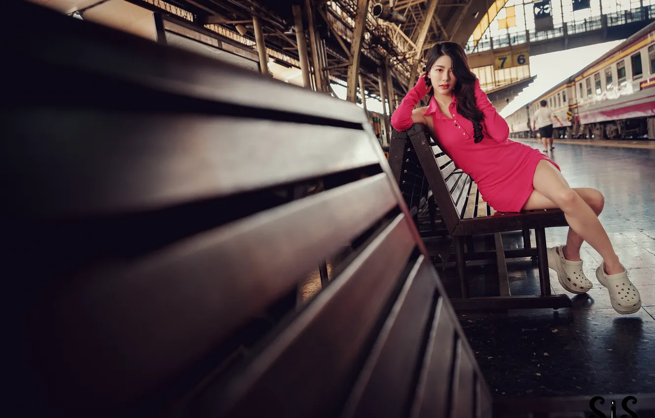 Фото обои girl, sexy, girls, woman, model, china, asian, cute