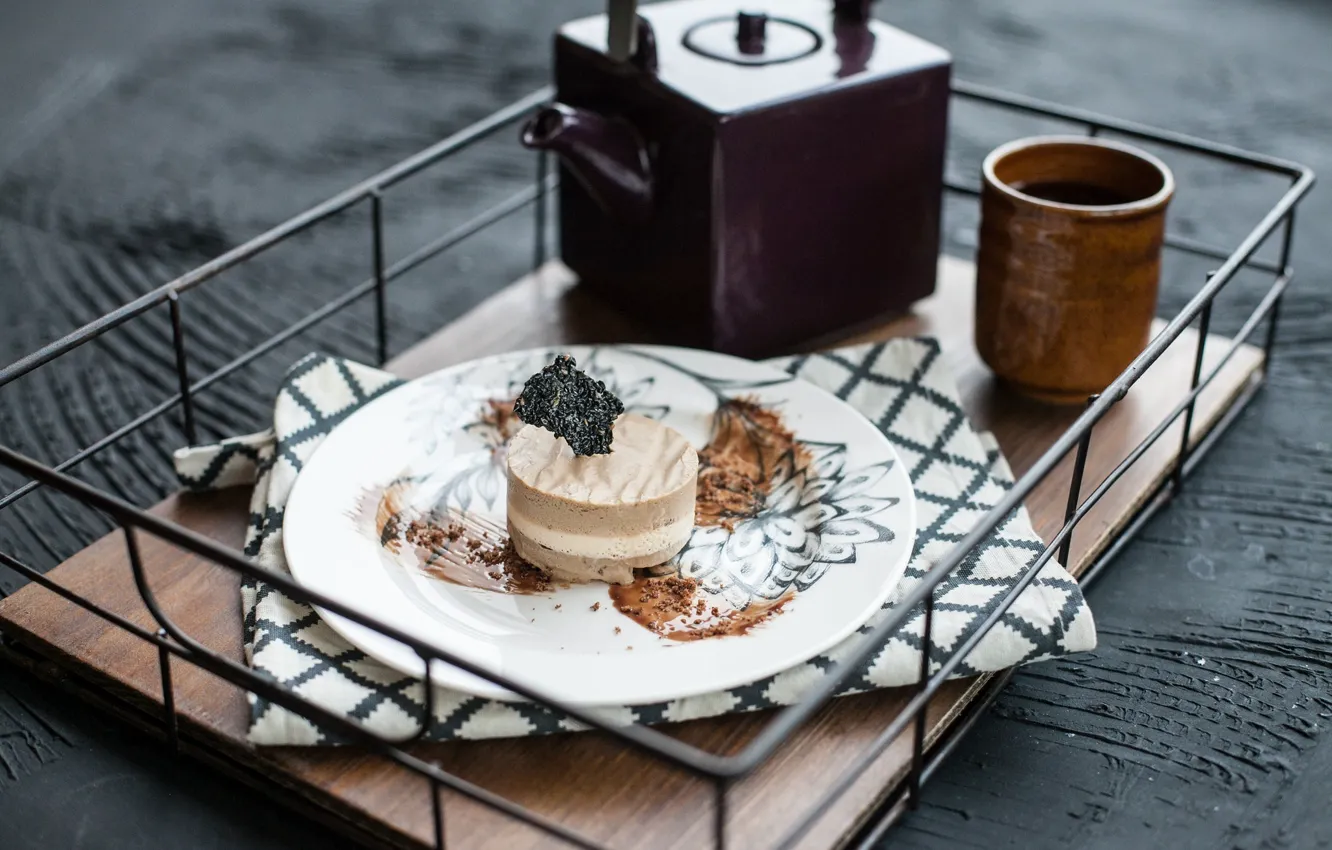 Фото обои пирожное, десерт, сладкое