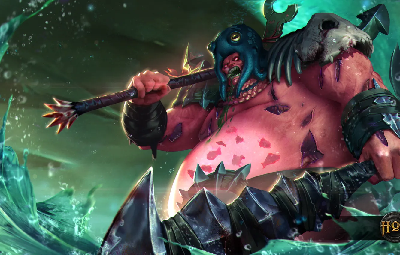 Фото обои art, Heroes of Newerth, moba, HoN, Seasick Balphagore, Balphagore