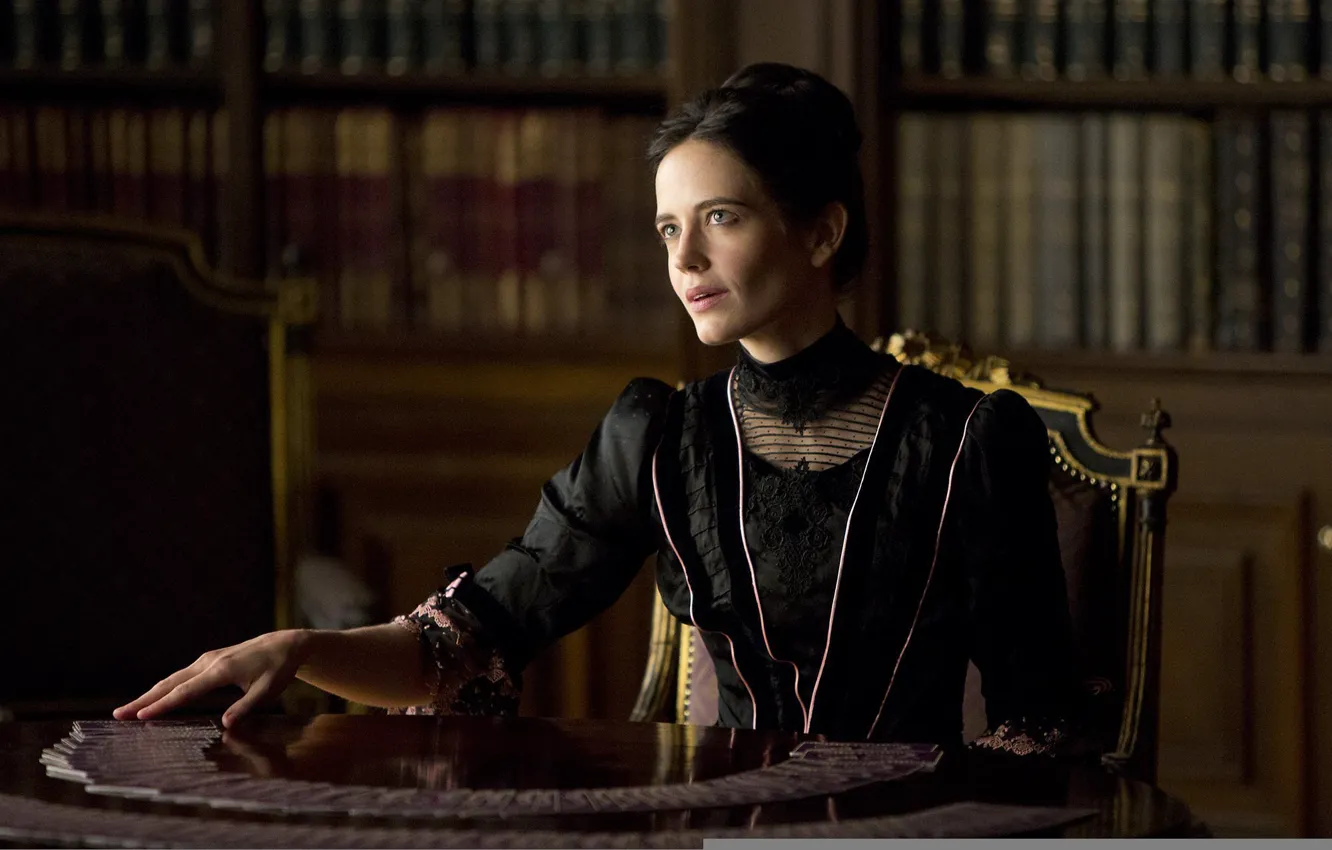 Фото обои карты, стол, сериал, драма, ужасы, Ева Грин, Eva Green, Penny Dreadful