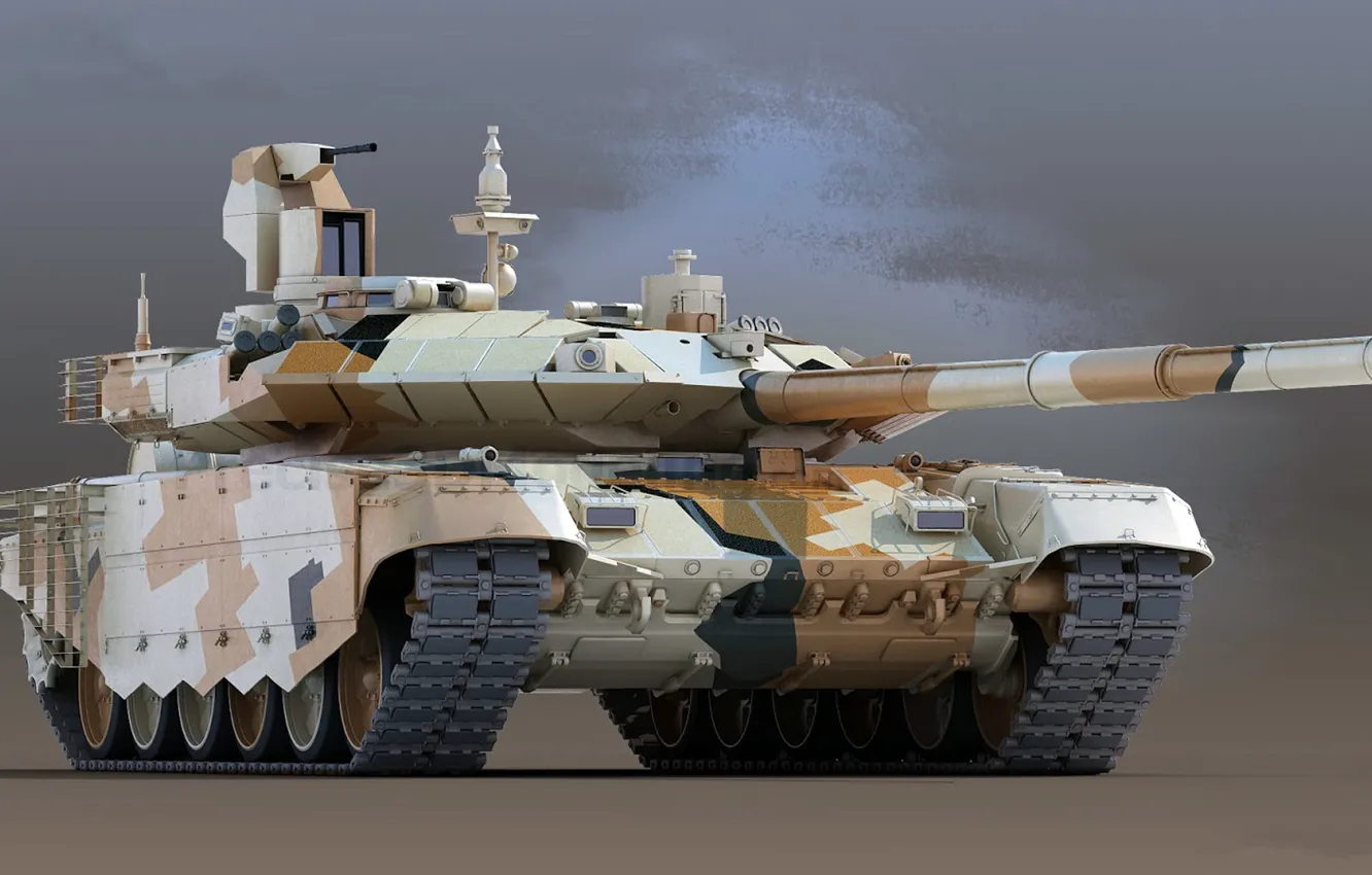 Фото обои основной боевой танк, Т-90МС, Прорыв, Уралвагонзавод, Экспортная версия