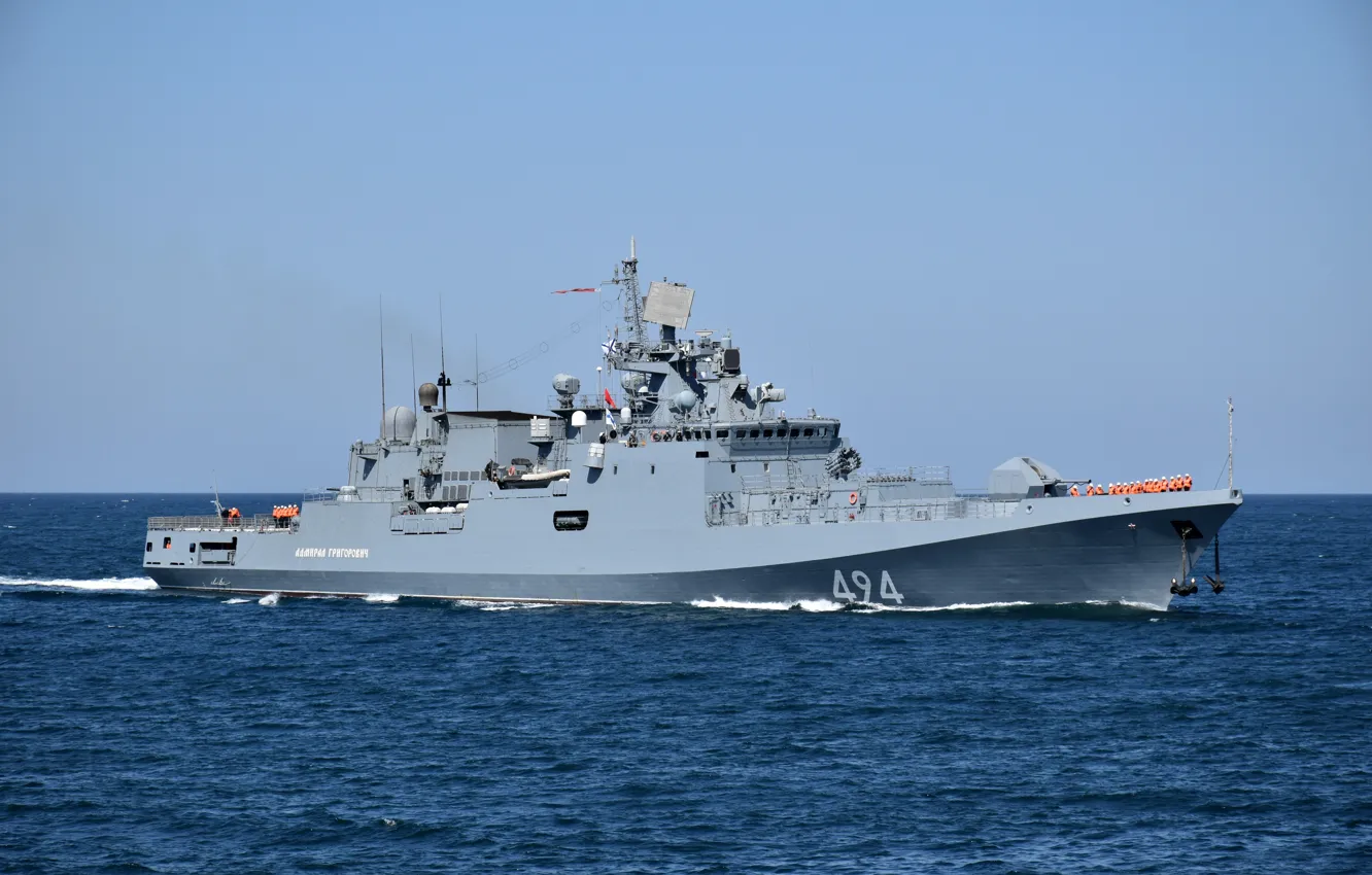 Фото обои Черное море, Адмирал Григорович, сторожевик