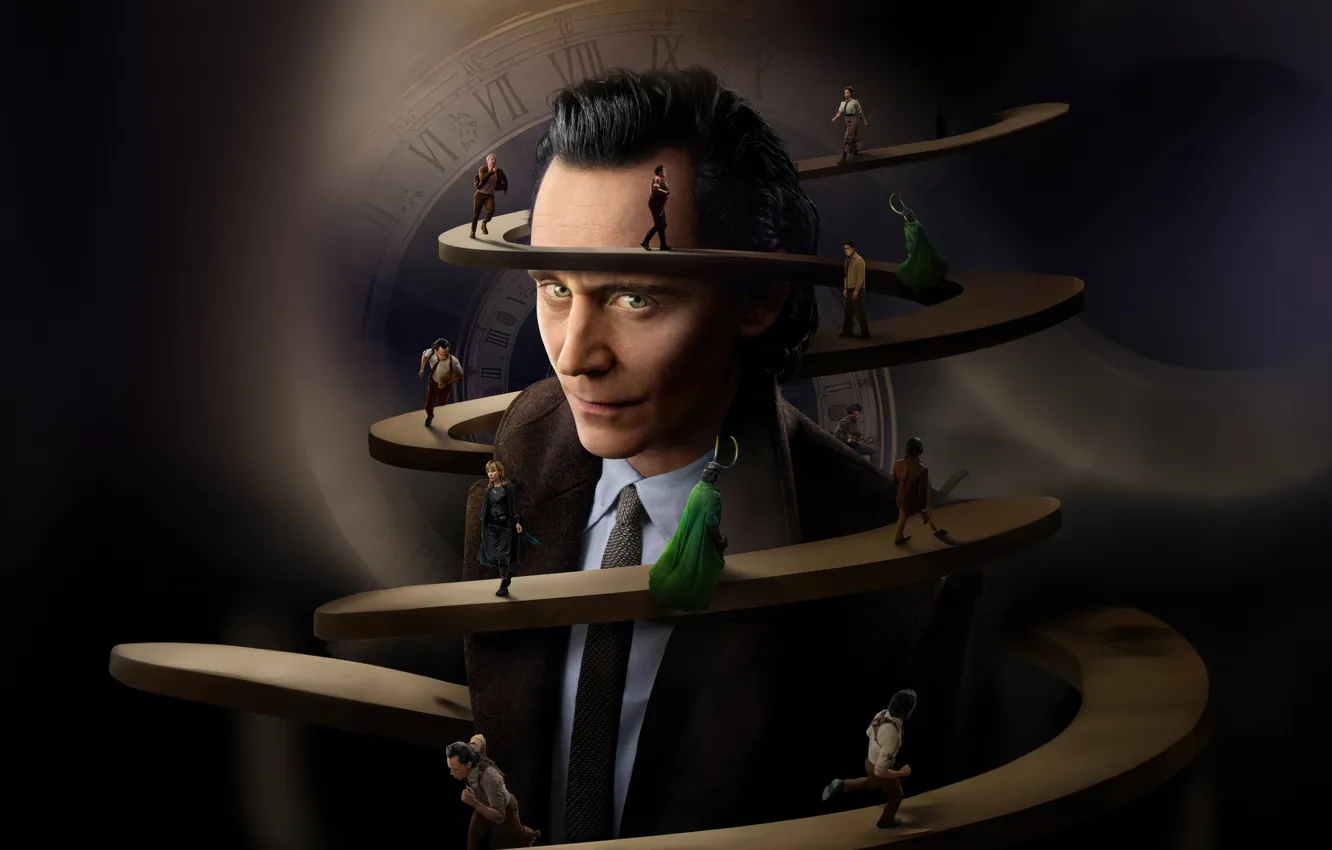 Фото обои сериал, постер, персонажи, комикс, MARVEL, Локи, Loki, Tom Hiddleston