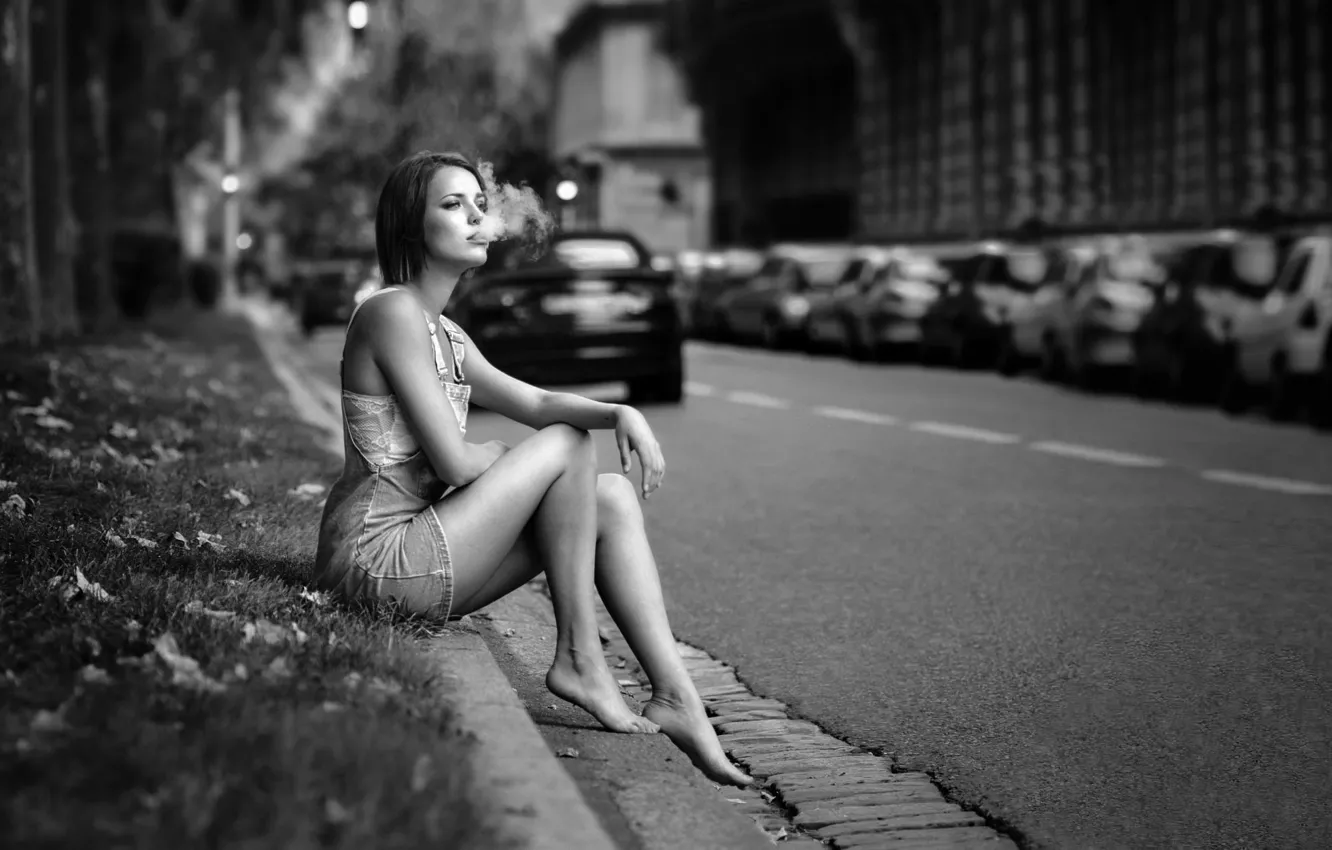 Фото обои улица, ножки, Florian Pascual, Streets of Toulouse