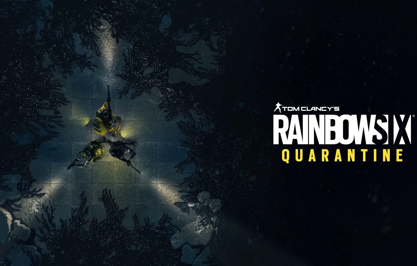 Фото обои Ubisoft, shooter, videogame, Tom Clancy's Rainbow Six Quarantine
