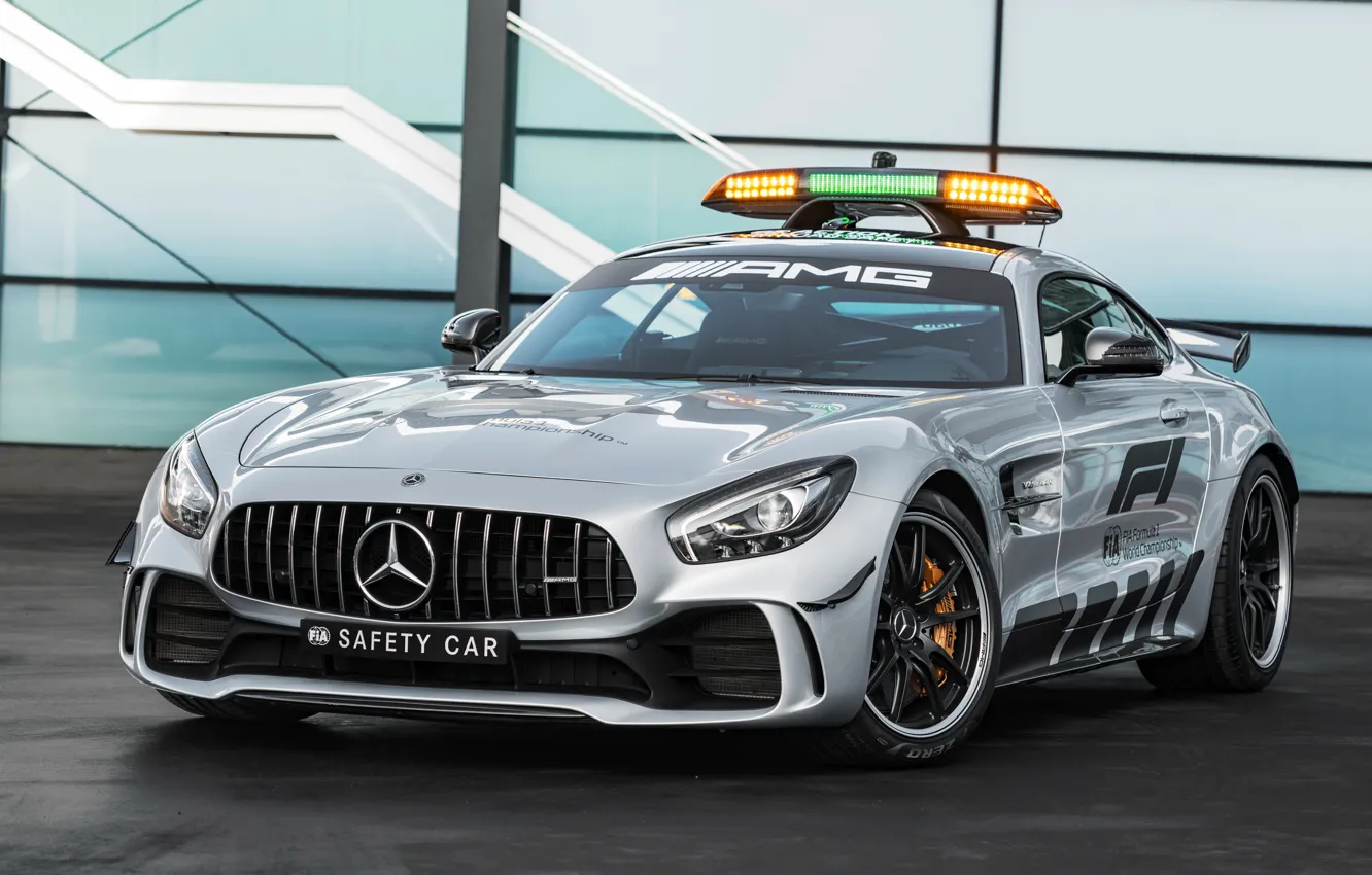 Фото обои Mercedes-Benz, Formula 1, AMG, 2018, Safety Car, GT R