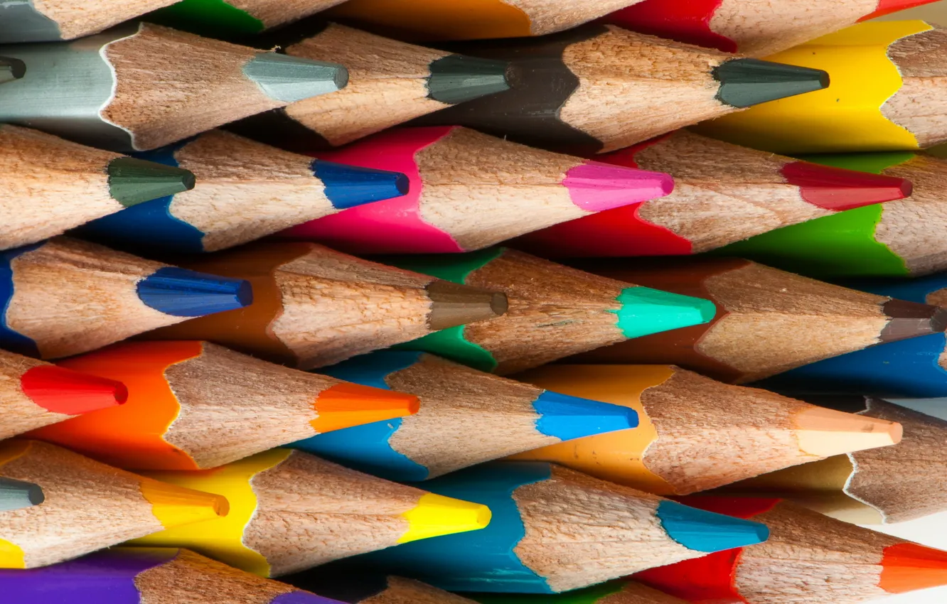 Фото обои wood, pattern, color, colored pencils