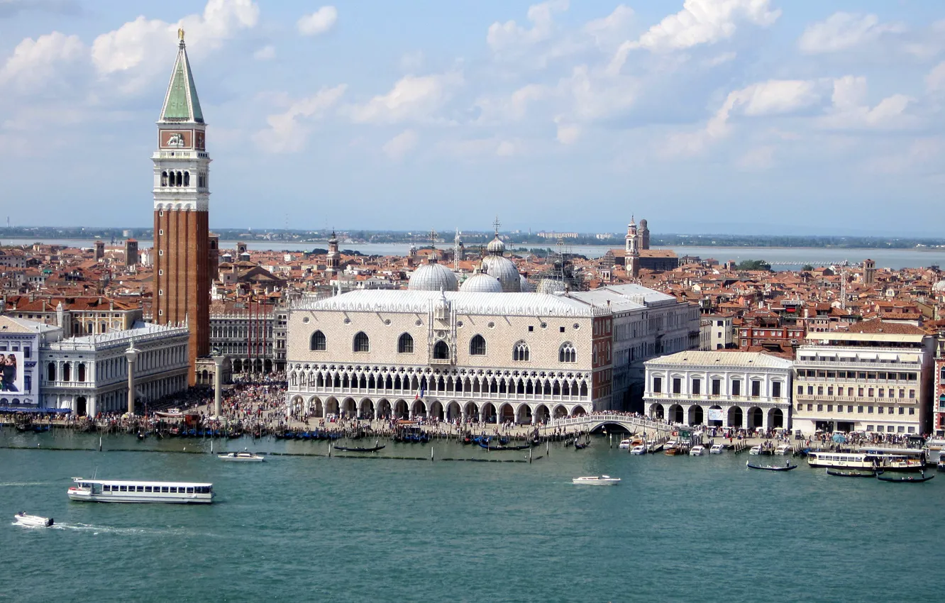 Фото обои Италия, Венеция, Дворец Дожей
