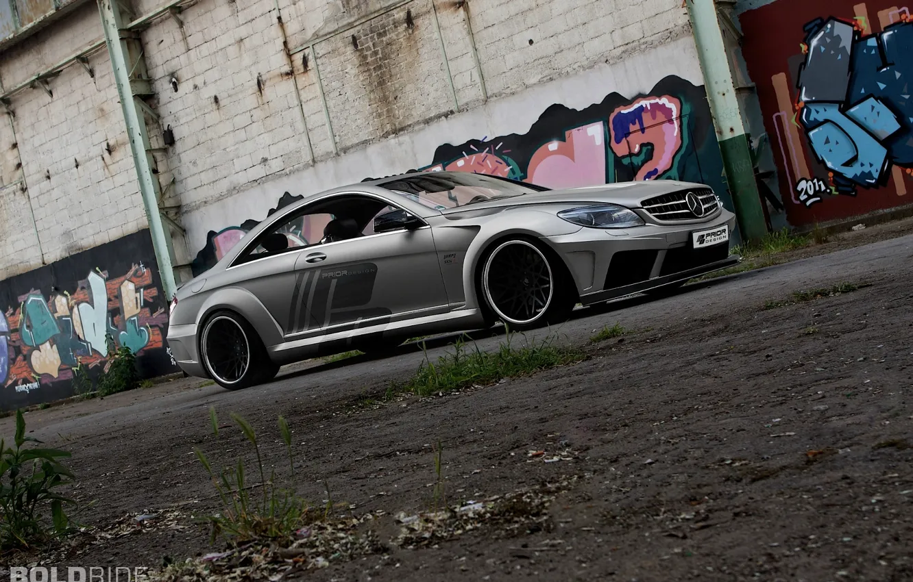 Фото обои TUNING, MERCEDES, PROIR, BENZ