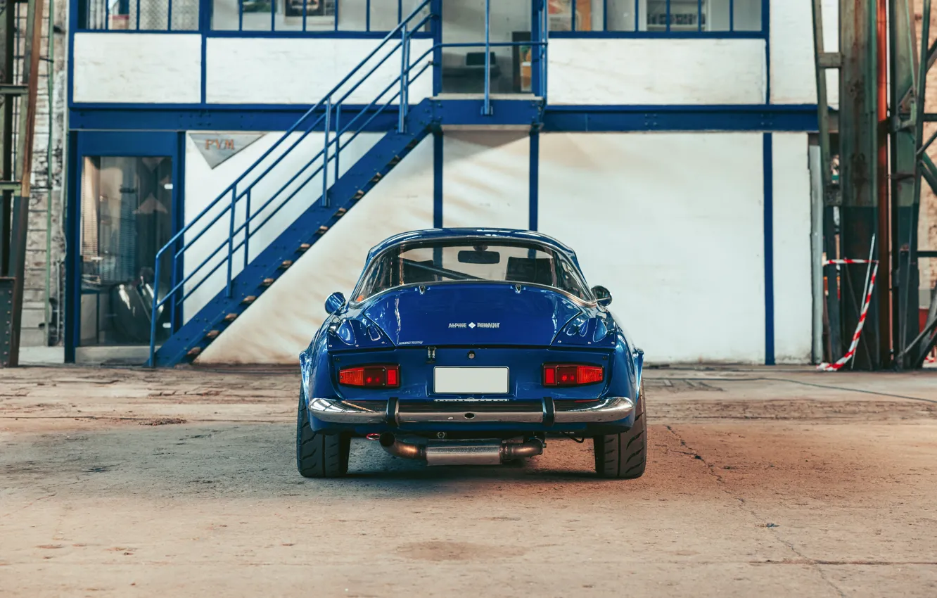 Фото обои Renault, Alpine, 1974, Renault Alpine A110 1300 V85