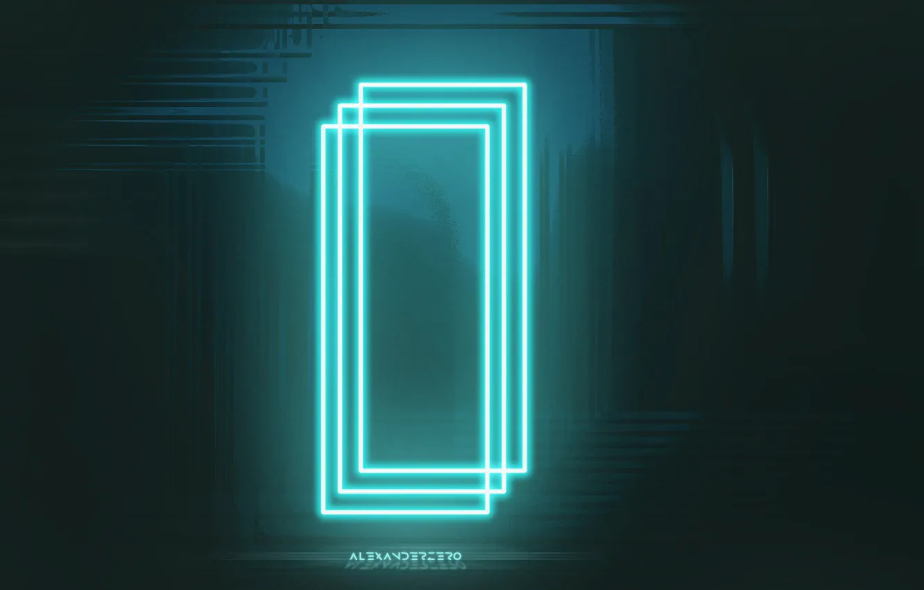 Фото обои dark, light, blue, modern, beautiful, background, beauty, neon