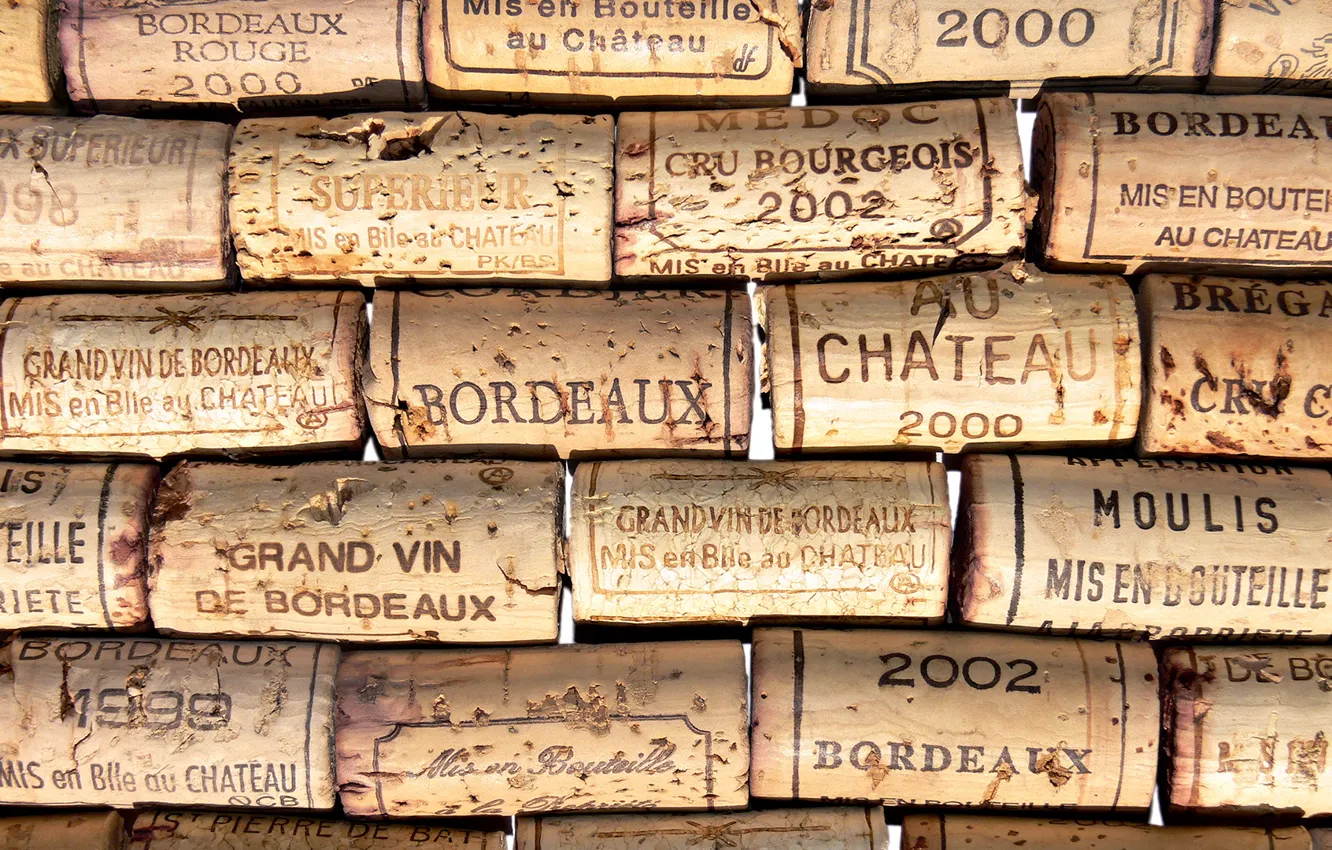 Фото обои вино, пробки, grand vin, chateau, medoc, moulis, bordeaux