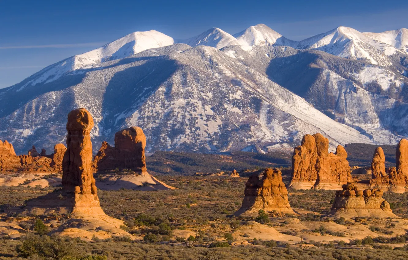 Фото обои mountains, Utah, national parks