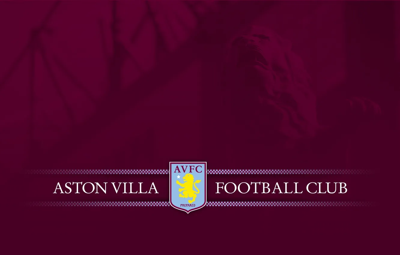 Фото обои football, Aston Villa FC, Birmingham, wallpaper, England, logo