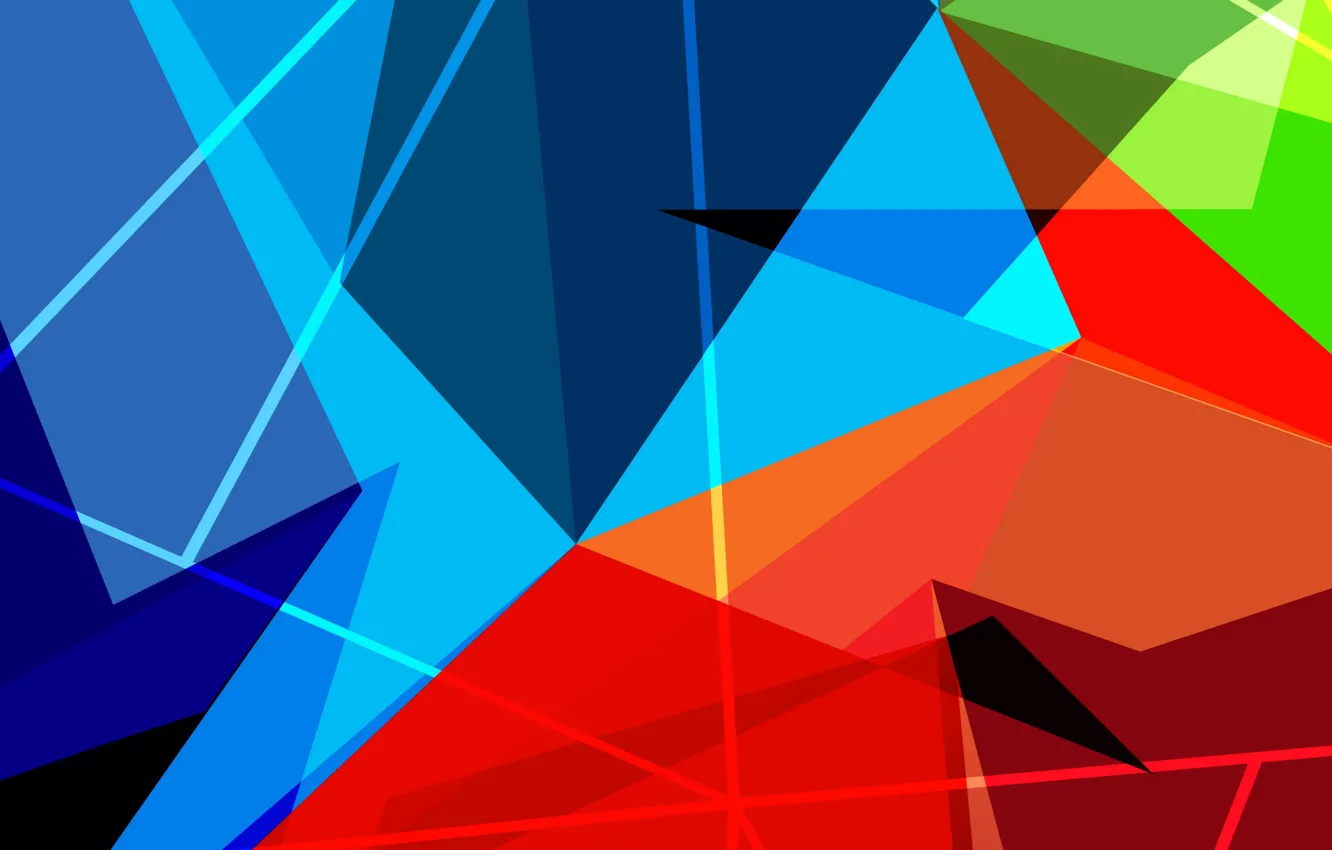 Фото обои узор, краски, линия, угол, объем, треугольник