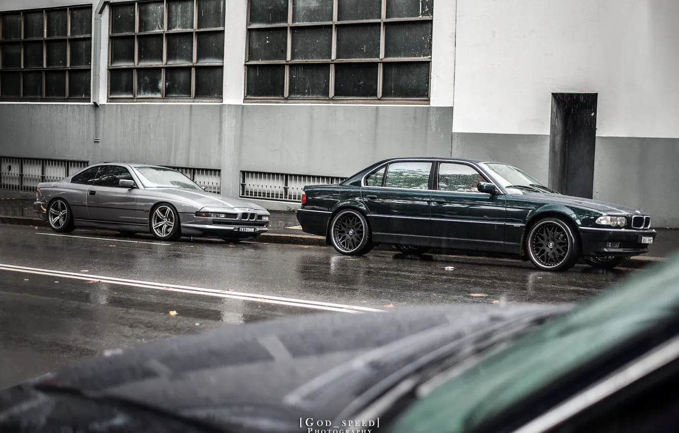 Фото обои E38, 740iL, BMW 7 Series, 850i, BMW 8 Series