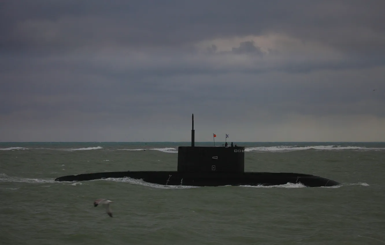 Фото обои лодка, подводная, Новороссийск, Черное море, дизельная