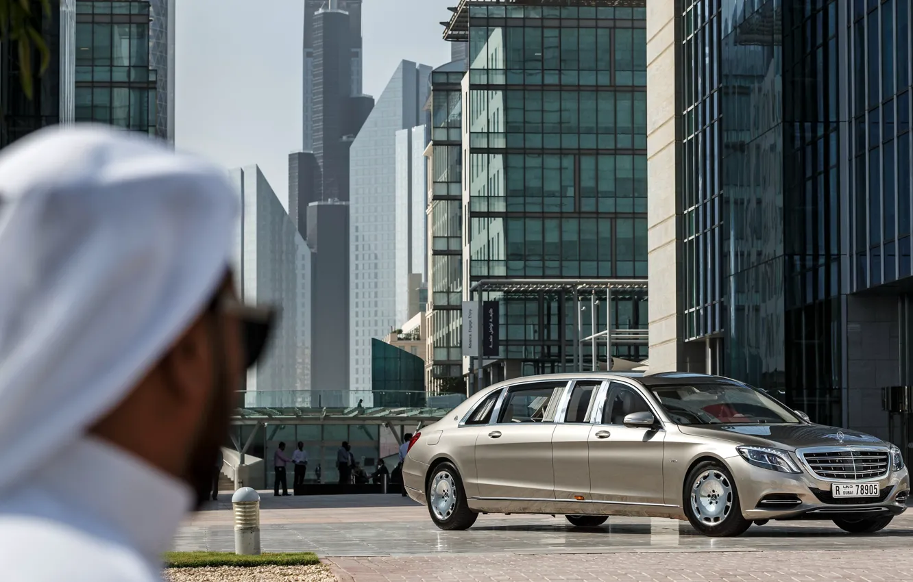 Фото обои City, Dubai, Pullman, Luxury, Vehicle, S600, Mercedes-Maybach