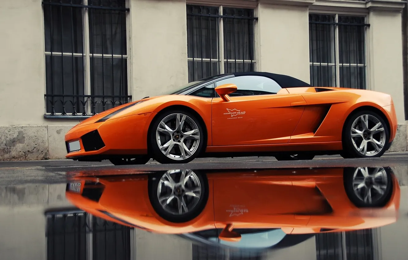 Фото обои Lamborghini, Gallardo, Spyder