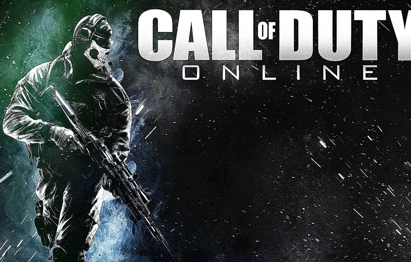 Фото обои call of duty, online, Goust