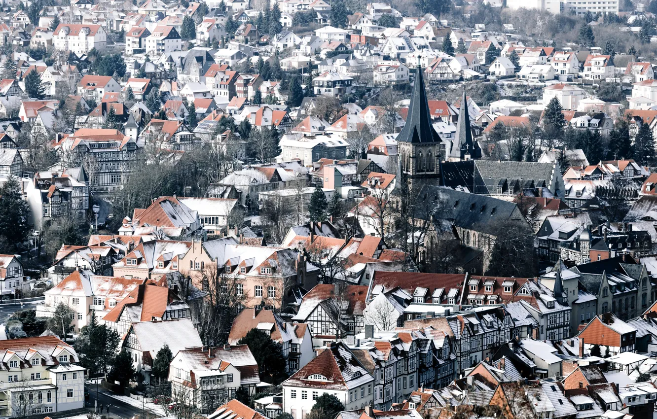 Фото обои город, Germany, Wernigerode