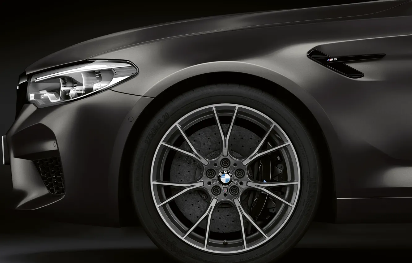 Фото обои колесо, BMW, седан, BMW M5, M5, F90, 2019, Edition 35 Years
