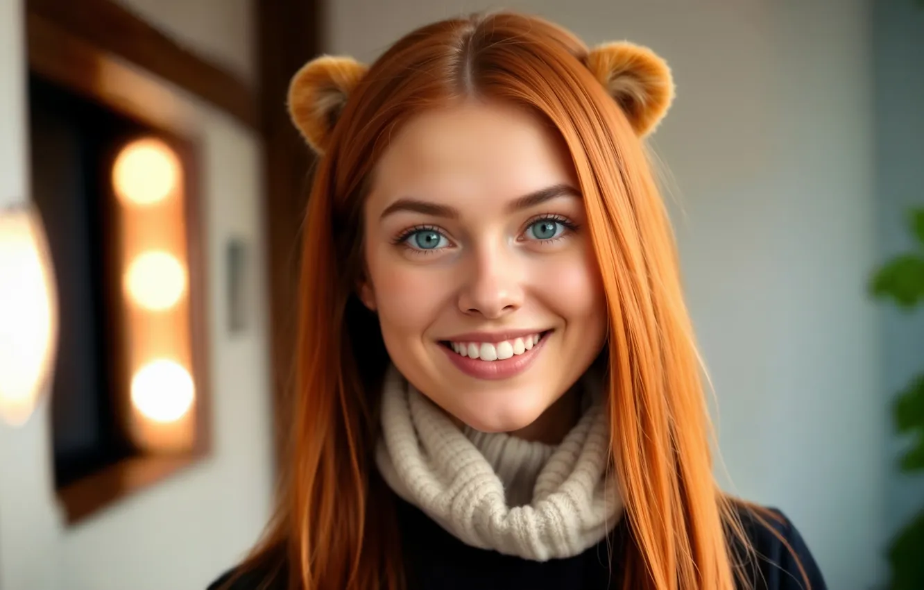 Фото обои глаза, взгляд, девушка, счастье, улыбка, портрет, губы, красавица